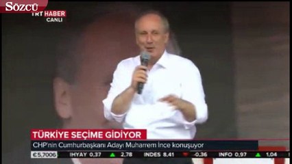 TRT yine İnce’ye yakalandı
