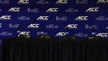 ACC Postgame Press Conference: North Carolina vs. Pitt