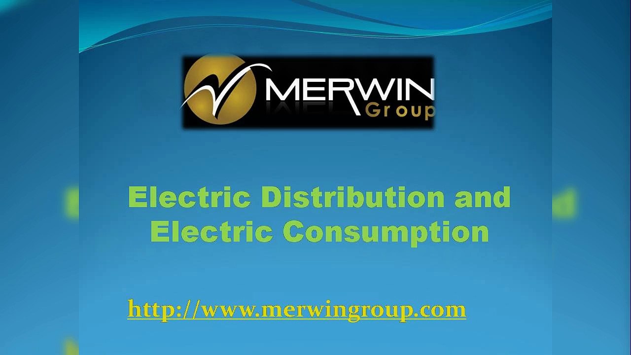 Electric Distribution and Electric Consumption -  www.merwingroup.com