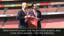 Emery out to bring 'passion and intensity' to the 'Arsenal project'