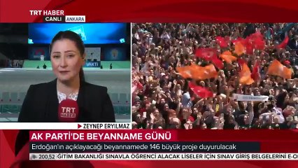 AK Parti seçim beyannamesini bugün açıklayacak