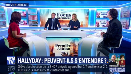 Focus Première: Laeticia Hallyday, David et Laura Smet peuvent-ils s'entendre ?