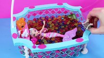 Fun Barbie Mermaid Orbeez Surprise Toys Pool Party / Part 2