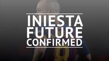Iniesta signs for Japanese club Vissel Kobe