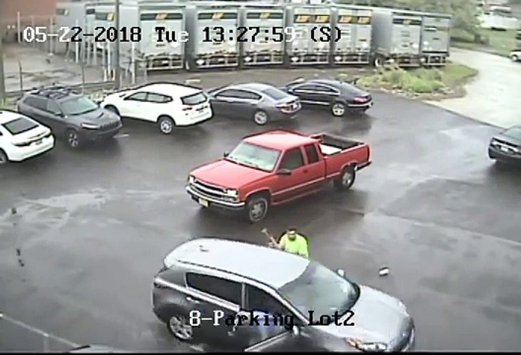 Road Rage avec une masse