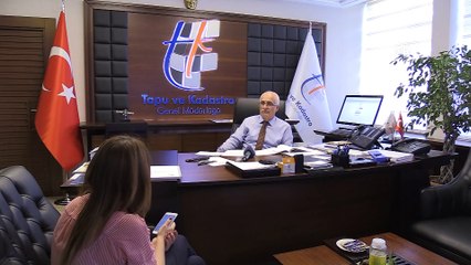 'Türkiye'de saniyede bir tapu işlemi yapılıyor'(1)- ANKARA