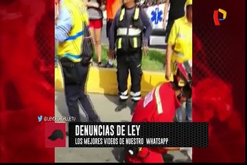 Denuncias de ley: los mejores videos de nuestro Whatsapp