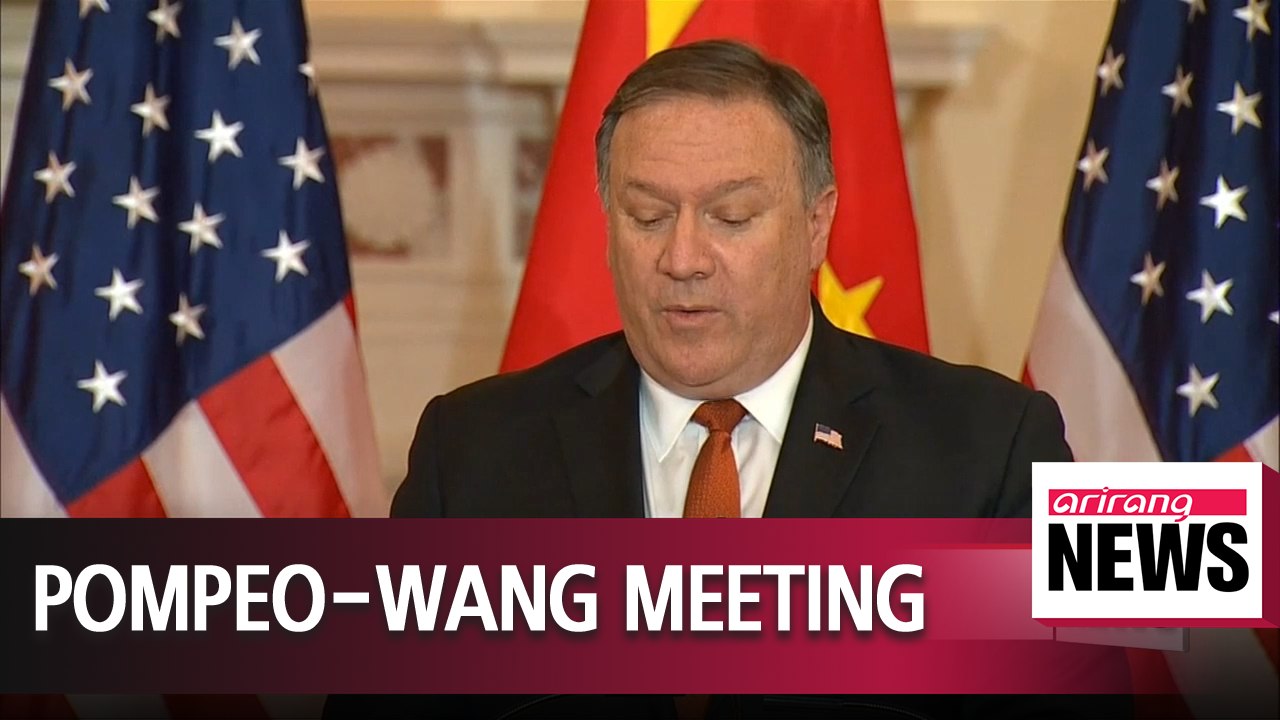 Top diplomats of U.S. and China discuss North Korea in Washington