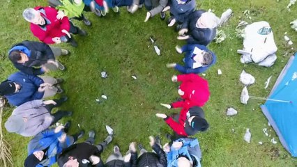 Dağcılar Uludağ'da doluya tutuldu