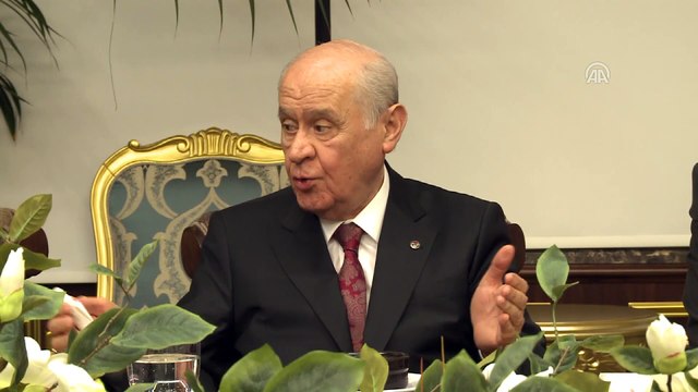Bahçeli: 'Sayın Recep Tayyip Erdoğan'a bir husumeti geliştirme noktasında bir çaba var' - ANKARA