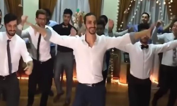 'Erik dalı' oynayan Uruguaylı damat