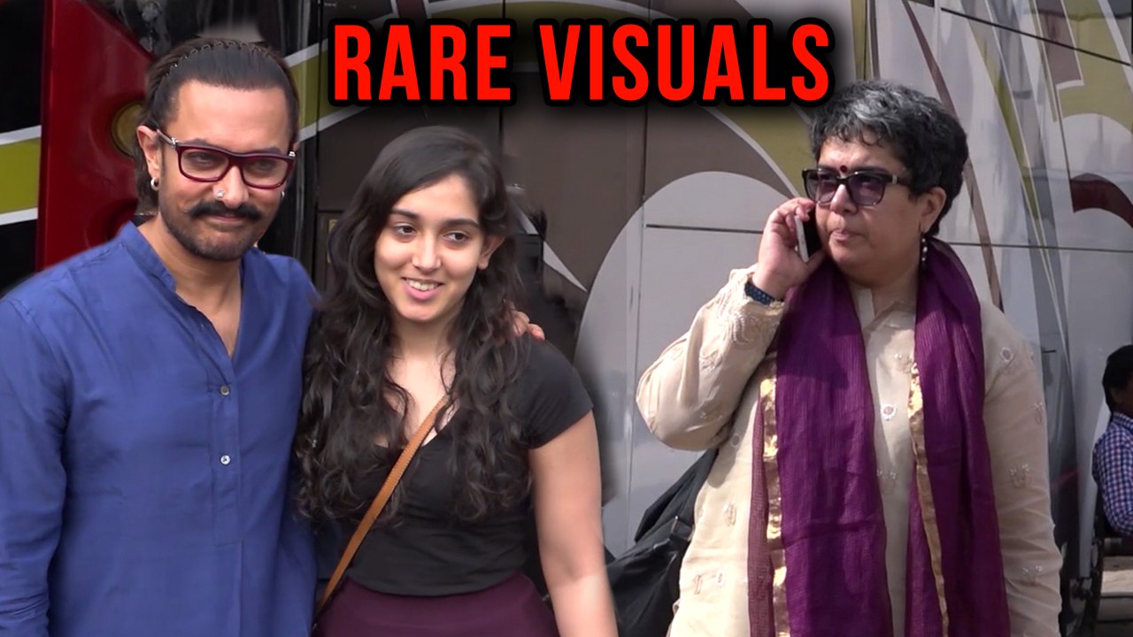 Aamir Khan Spotted With First Wife Reena Dutta...