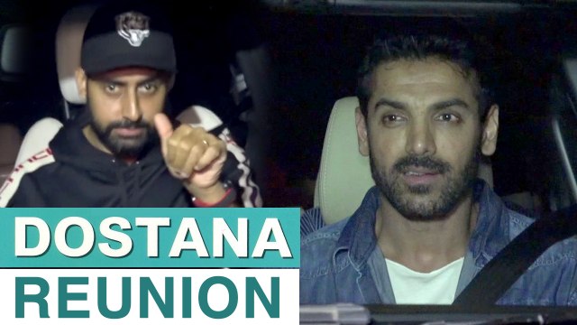 Dostana Reunion At Parmanu Screening | Abhishek Bachchan, John Abraham , Diana Penty