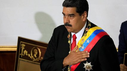 Maduro jura el cargo y augura 'graves y dolorosas dificultades'