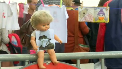 Protests over fatal shooting of 2-year-old migrant girl in Belgium