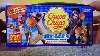 Ice Age 4: Continental Drift Movie Chupa Chups Lollipop with Stickers to Collect in Europe