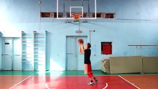 [Баскетбол]- 6 минутная рутина.Тренировка броска из-под кольца!