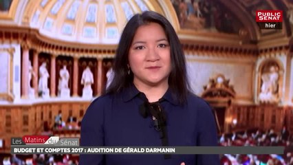 Budget et comptes 2017 : audition de Gérald Darmanin - Les matins du Sénat (24/05/2018)
