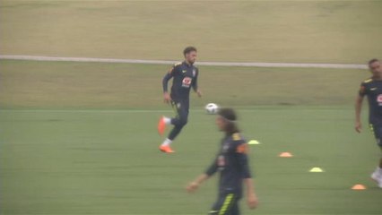 Brésil - Neymar de retour à l'entraînement