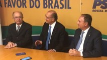 Com a bencao de Alckmin PSDB anuncia apoio a Ronaldo