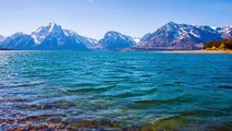 Relaxing Jackson Lake Scene at Grand Teton National Park Part 2 - TRAILER 45