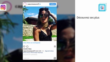 Capucine Anav fait grimper la température sur instagram