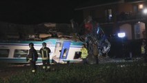 Al menos dos muertos y 20 heridos en un accidente de tren en Italia