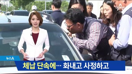 체납 차량 단속 나서자…항의·사정 곳곳 실랑이