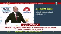 AK Parti seçim beyannamesi açıklanıyor