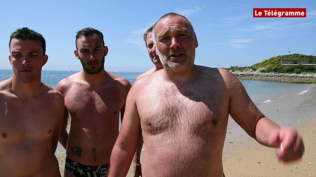Saint-Philibert (56). Traversée de la Manche : quatre Français relèvent le défi à la nage