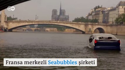 Bu araç su üzerinde adeta uçuyor