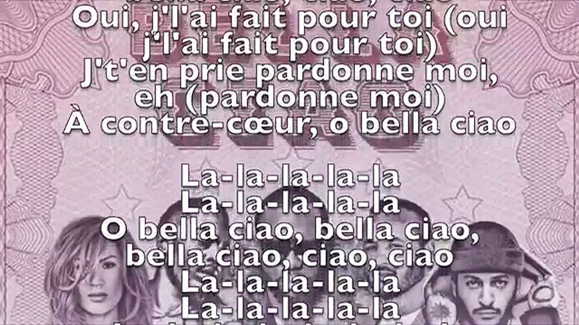 Maitre Gims Bella Ciao Parole