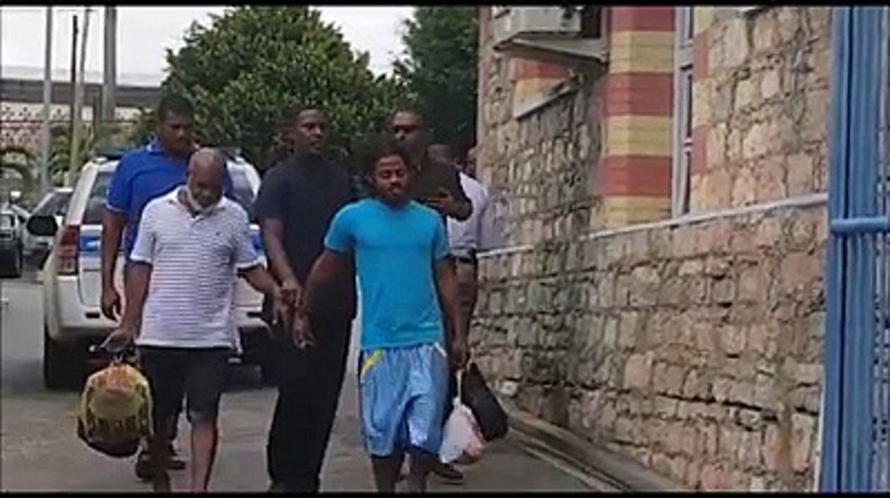 CHARGED WITH DAD'S MURDERTwo men went to court on Thursday charged with the murder of Daniel Cooper who disappeared last week Monday on his way to collect his