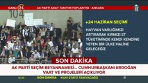 AK Parti seçim beyannamesi açıklanıyor