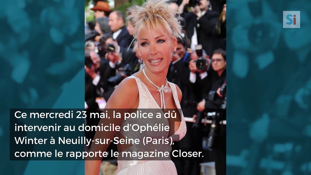 Ophélie Winter hospitalisée après un délire paranoïaque