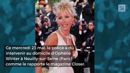 Ophélie Winter hospitalisée après un délire paranoïaque