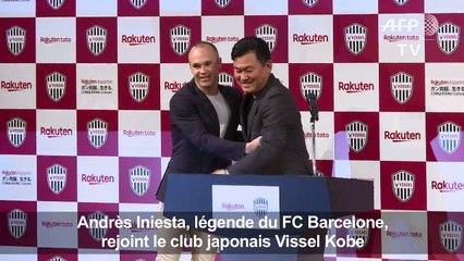 Japon : le Vissel Kobe s'offre Iniesta, icône du FC Barcelone