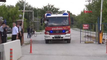 Elmadağ'da Bulunan Mkek Fabrikasında Patlama