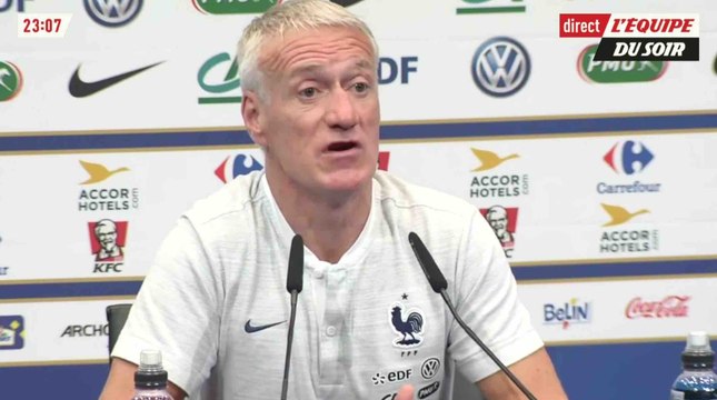 Didier Deschamps : Adrien Rabiot «a fait une énorme erreur» - ZAPPING ACTU DU 24/05/2018