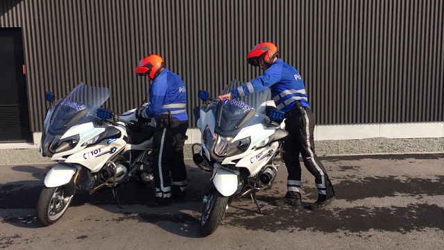 Deux nouvelles motos pour la zone de police de Nivelles-Genappe