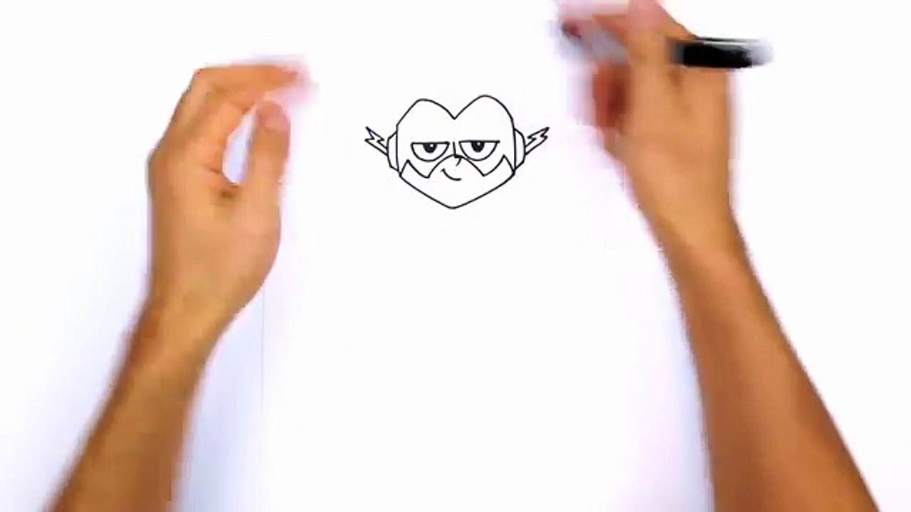 How to Draw Kid Flash | Teen Titans GO