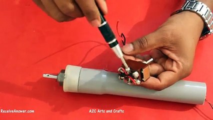 How to make Electric Screwdriver at home
