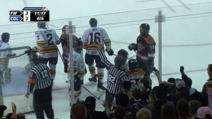 ECHL Fort Wayne Komets 3 at Colorado Eagles 4