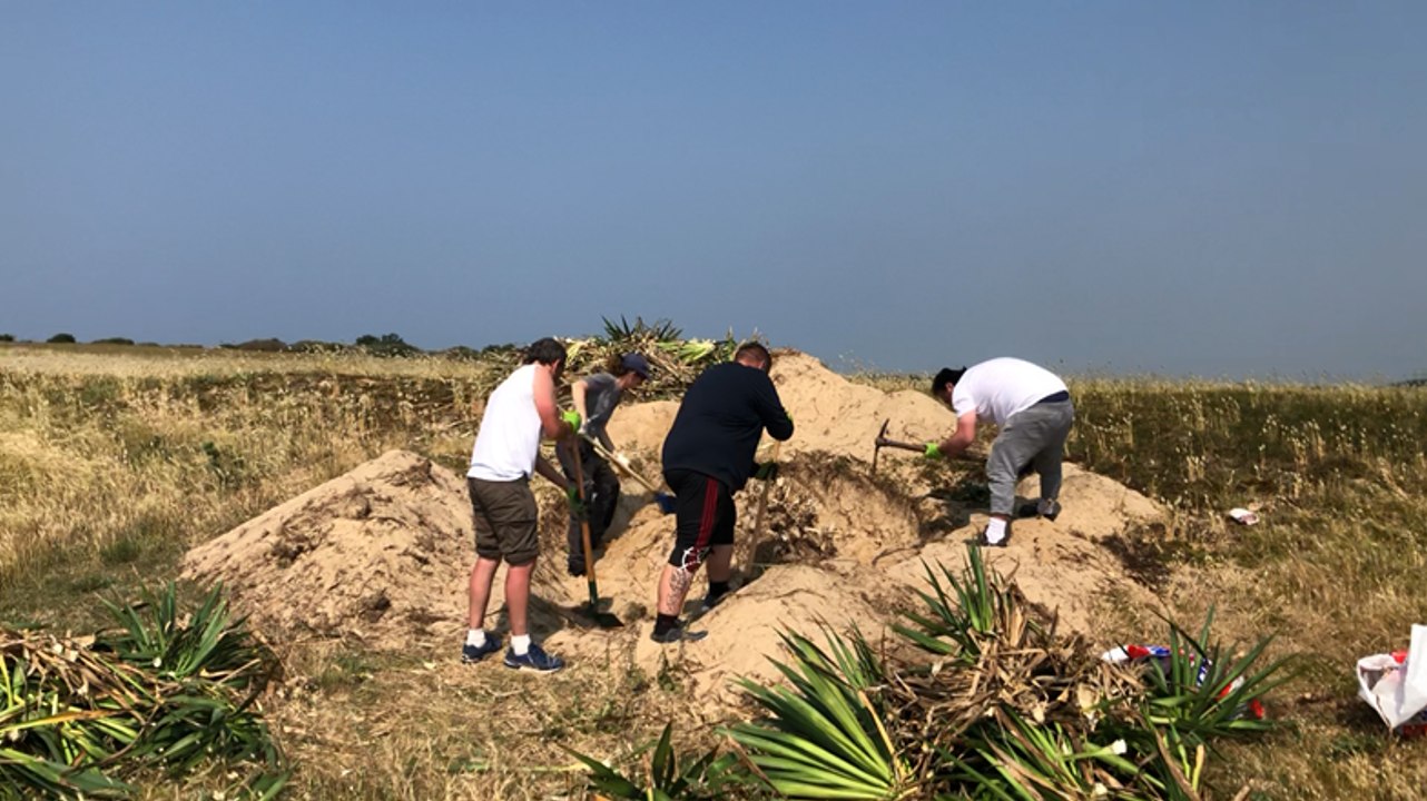 Chantier nature et citoyen pour les détenus