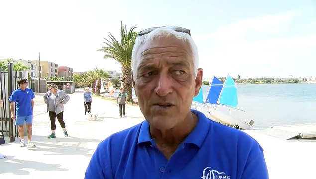 Thierry Xiberras, responsable du club nautique