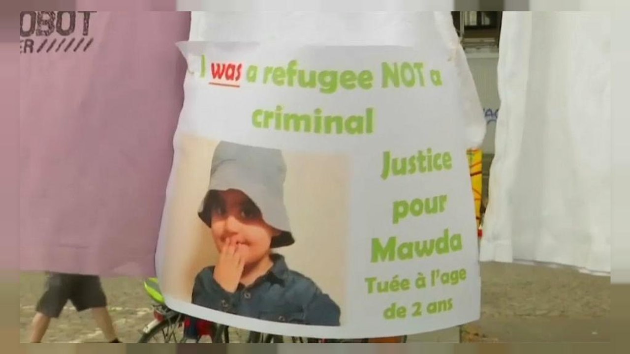 Erinnern an kurdisches Mädchen Mawda (2†) - 600 protestieren in Brüssel