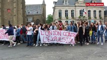 Saint-Brieuc. Plus de 500 lycéens mobilisés contre l'expulsion d'une famille