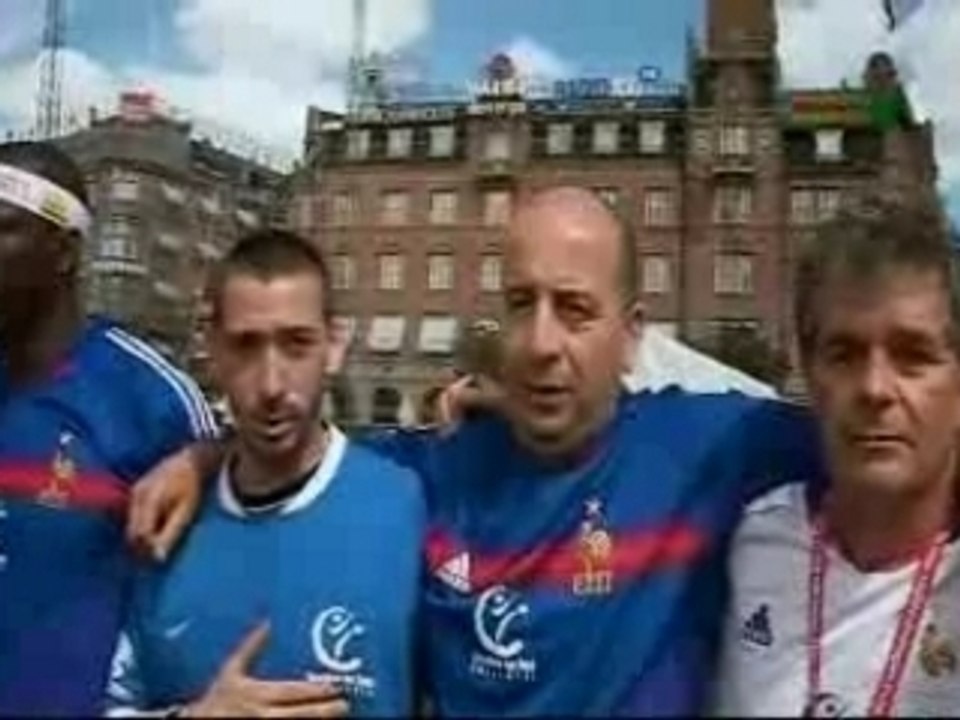 La Marseillaise -coupe du monde des SDF
