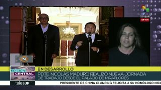 Venezuela: Bertucci es recibido por el pdte. Maduro en Miraflores