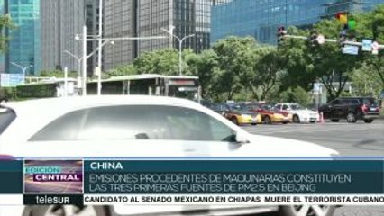 China: emisiones vehiculares, principal fuente de partículas PM2.5